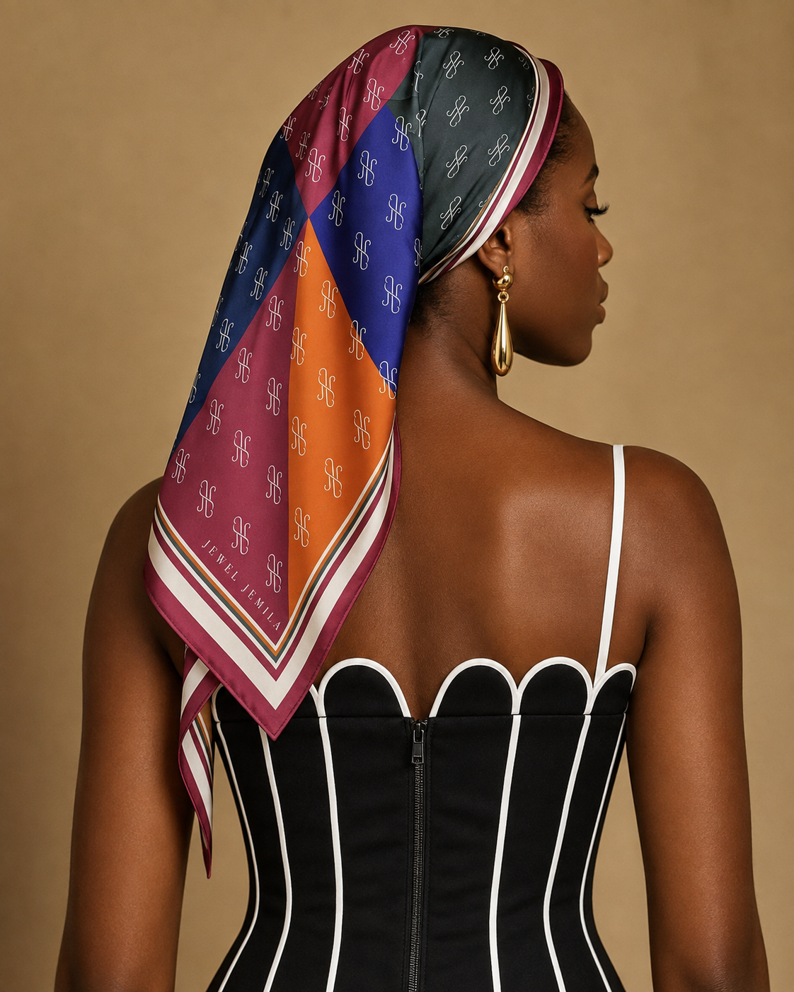 JEWEL TONE SCARF