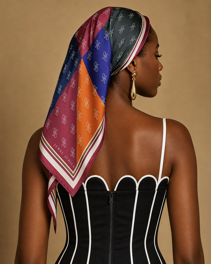 JEWEL TONE SCARF