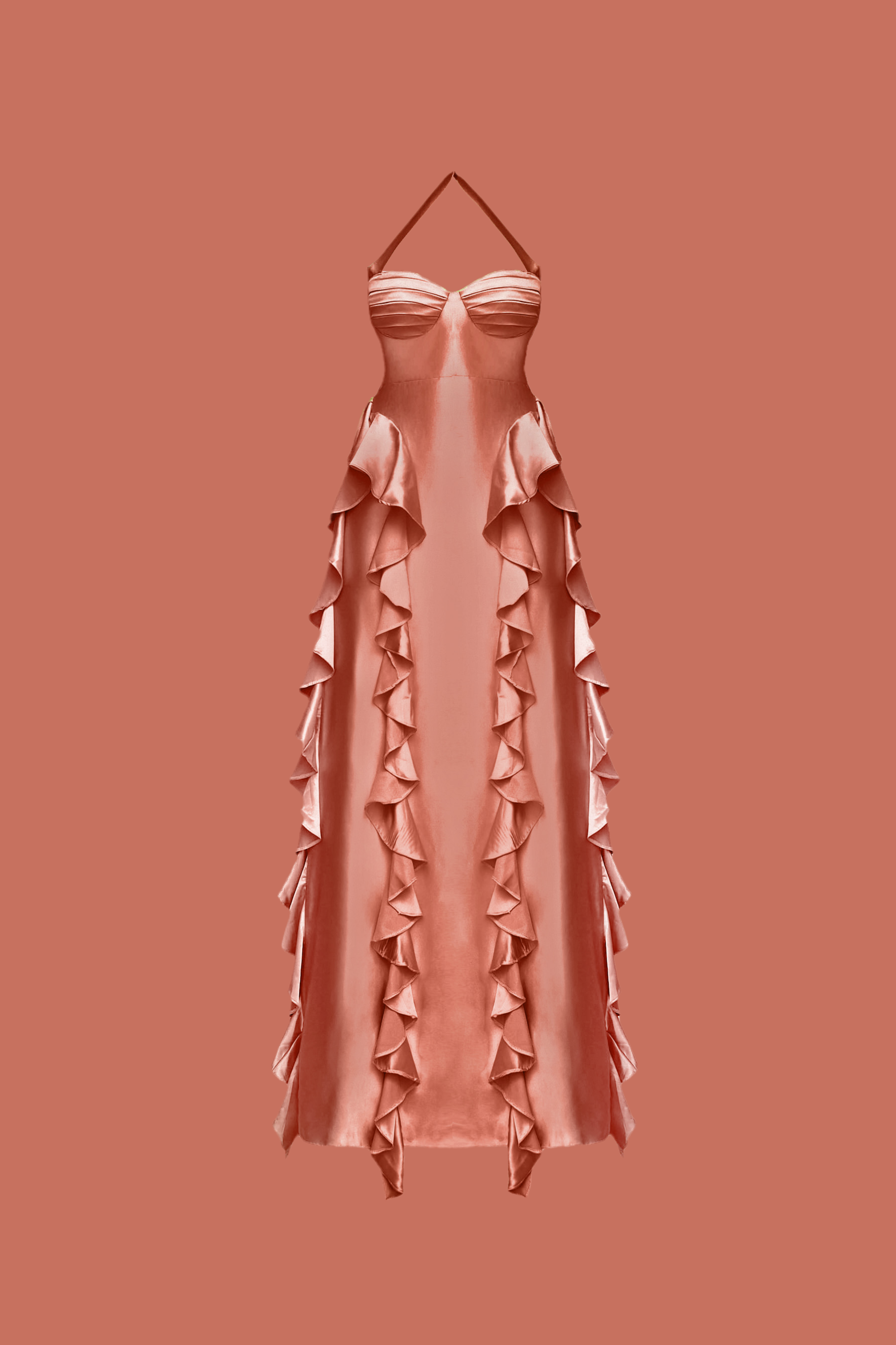 Melissa Dress Fuchsia Pink