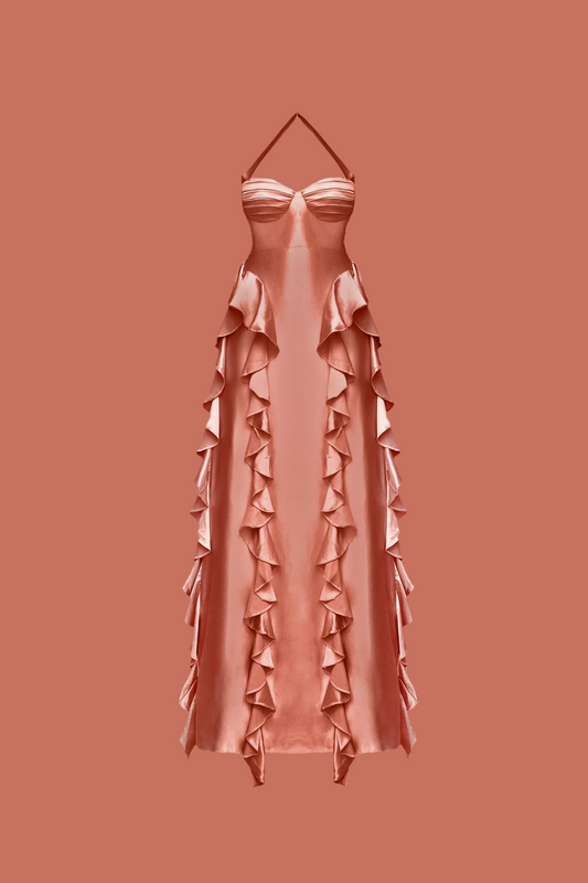 Melissa Dress Fuchsia Pink