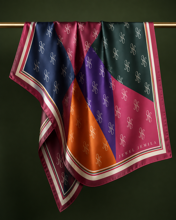 JEWEL TONE SCARF